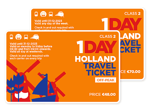 holland travel ticket