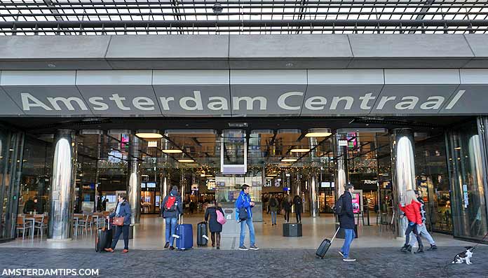 amsterdam central station ij-side