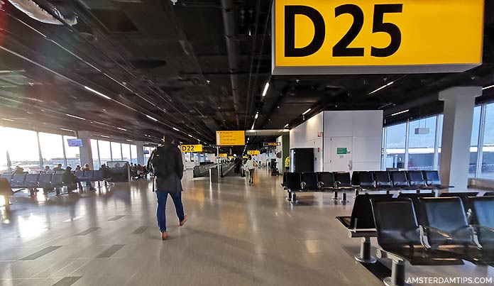 amsterdam schiphol airport gates