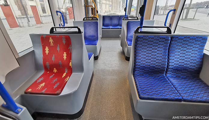 amsterdam tram seats
