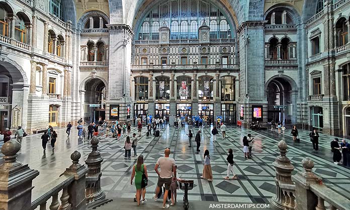 antwerp central station hall