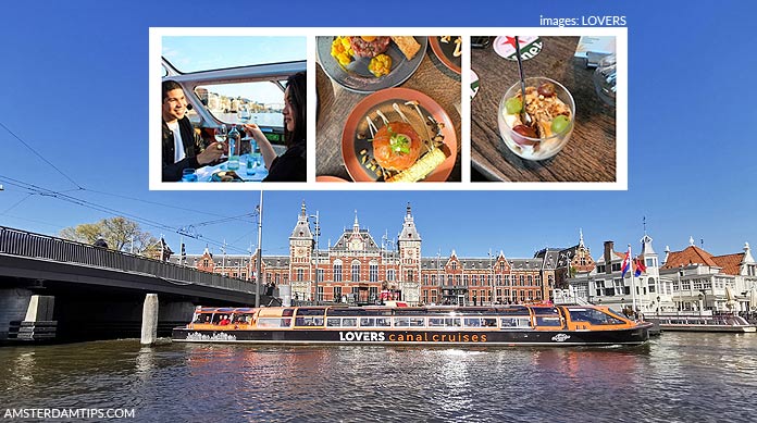 canal dinner cruise amsterdam