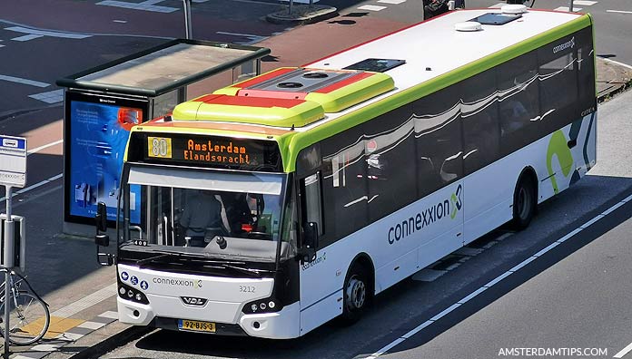 connexxion bus 80 amsterdam zandvoort