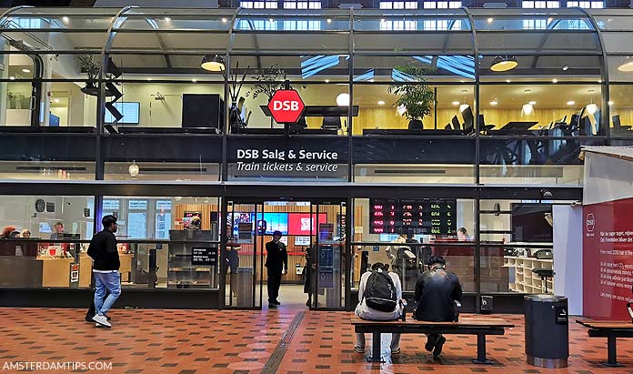 dsb lounge and ticket office copenhagen central