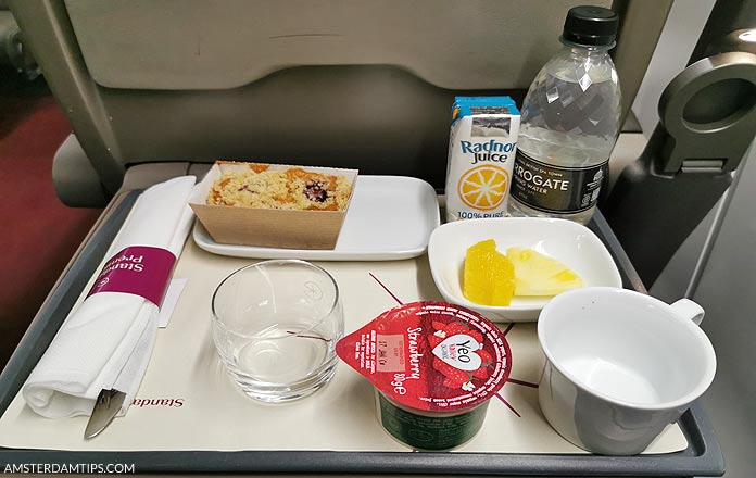 eurostar breakfast - standard premier