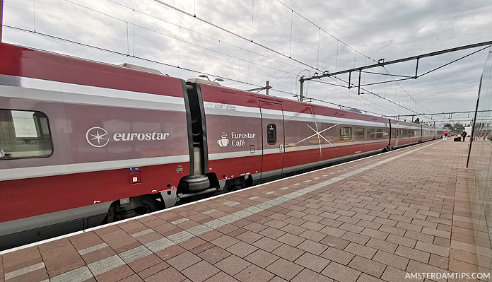 eurostar formerly thalys train