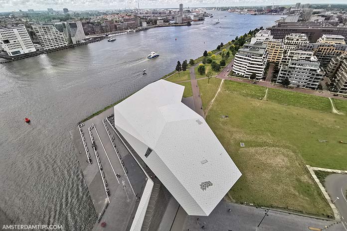 eyefilm amsterdam - aerial view