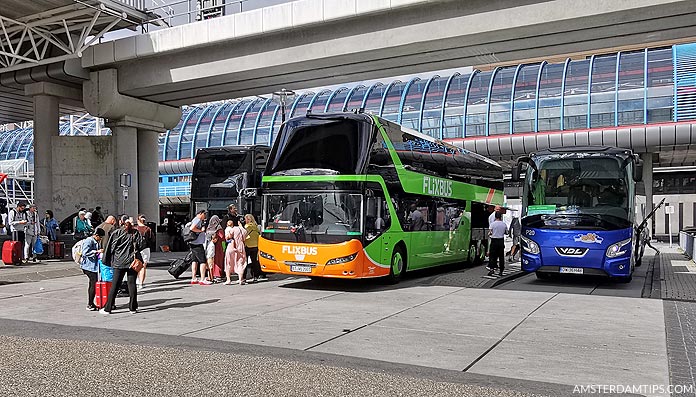 flixbus stop at Amsterdam Sloterdijk
