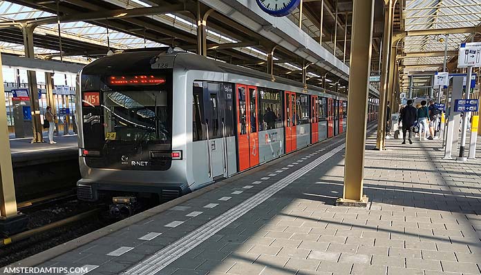 gvb metro amsterdam