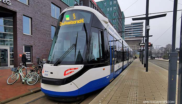 gvb tram 5 at amstelveen