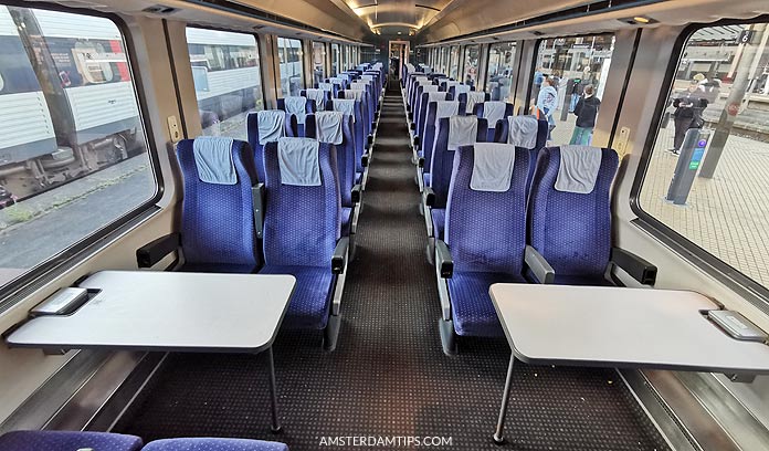 hamburg-copenhagen intercity 2nd class seats