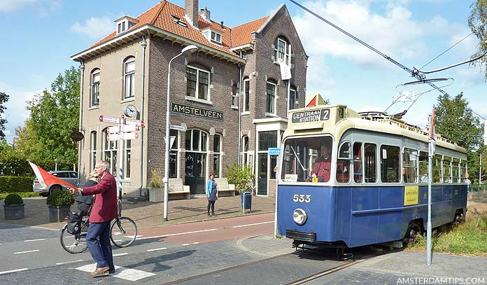 historic tram ride line 30 heritage line to amstelveen