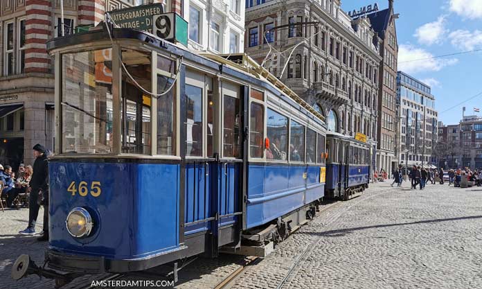 hitoric tram ride amsterdam