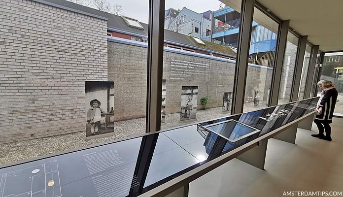 holocaust museum amsterdam ground floor exhibit