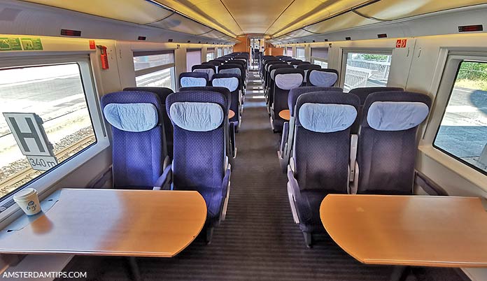 ice train 2nd class seats