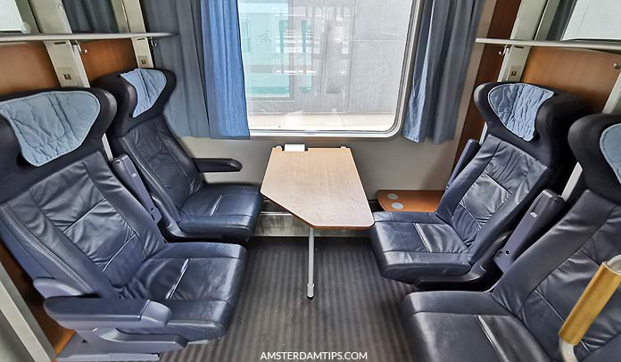 intercity berlin 1st class cabin