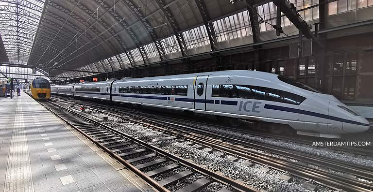 ice train amsterdam - international rail