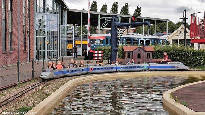 jumbo express children's train spoorwegmuseum utrecht