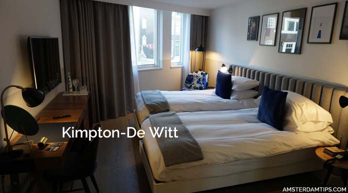 kimpton de witt hotel room amsterdam