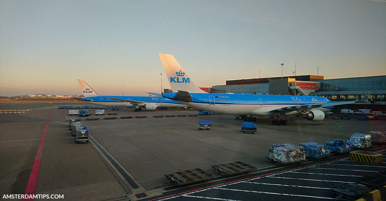 klm boeing 737 aircraft