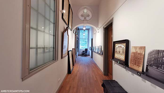 luther museum amsterdam hallway