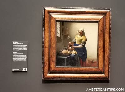 the milk maid (vermeer) rijksmuseum amsterdam
