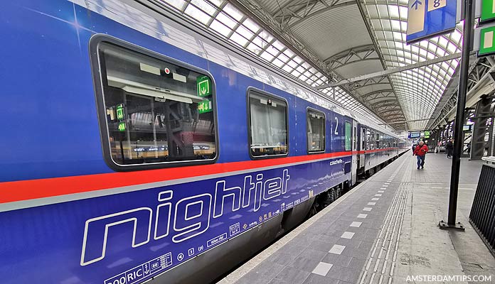 nightjet train amsterdam