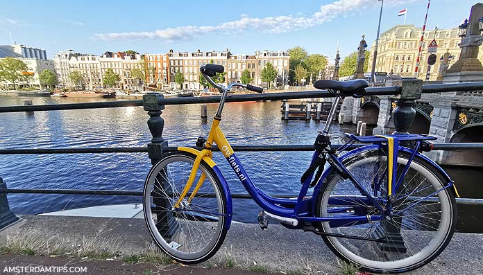 ov fiets bicycle in amsterdam