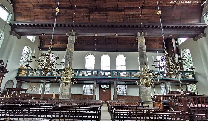 portuguese synagogue amsterdam interior
