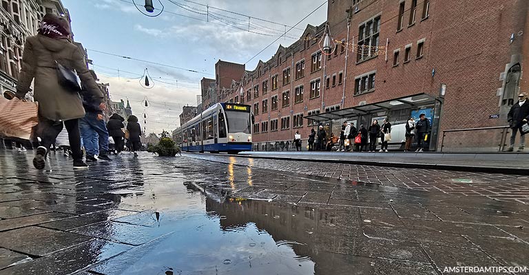 rain in amsterdam