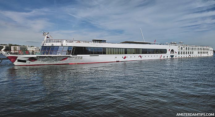 river cruise boat in amsterdam