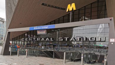 rotterdam centraal metro station