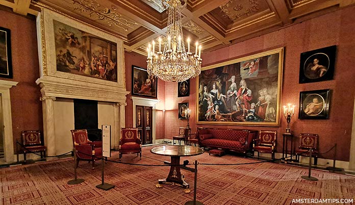 royal palace amsterdam small reception room