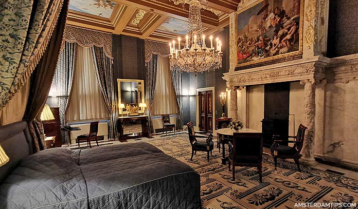 royal palace amsterdam thesaurie ordinaris bedroom