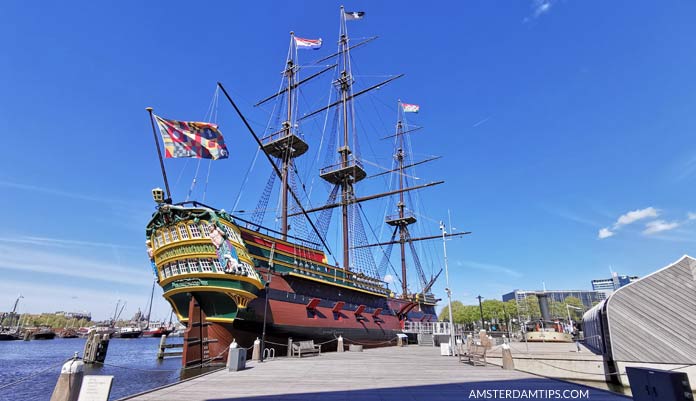 scheepvaartmuseum amsterdam jetty