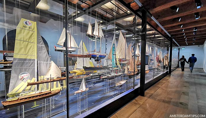 scheepvaartmuseum yacht models