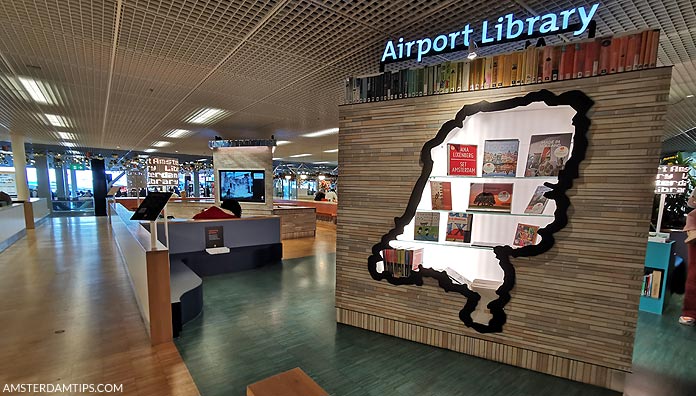 amsterdam schiphol airport library
