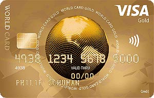 visa world card gold