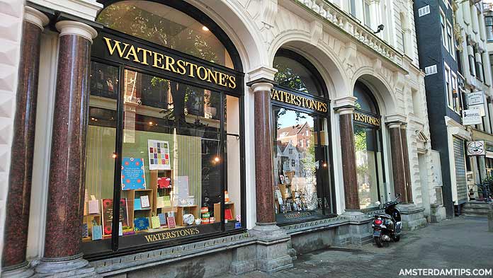 waterstones bookstore amsterdam