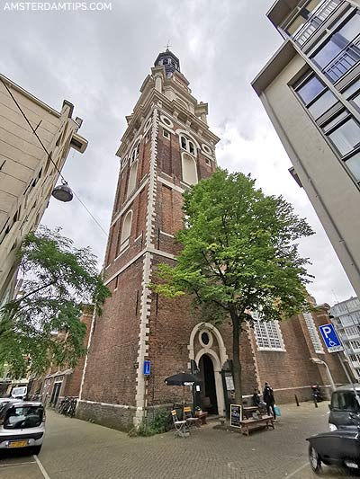 zuiderkerk tower amsterdam entrance